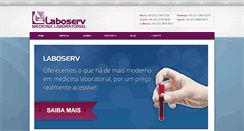 Desktop Screenshot of laboserv.com.br